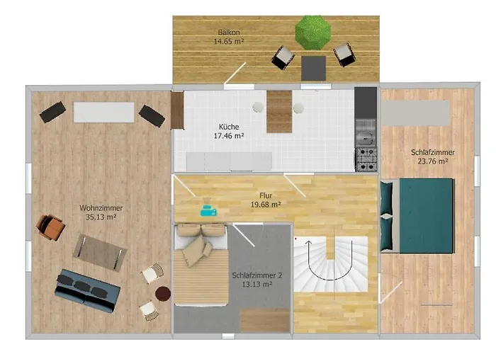 Wildholz Sachsen Apartment Weidenhain